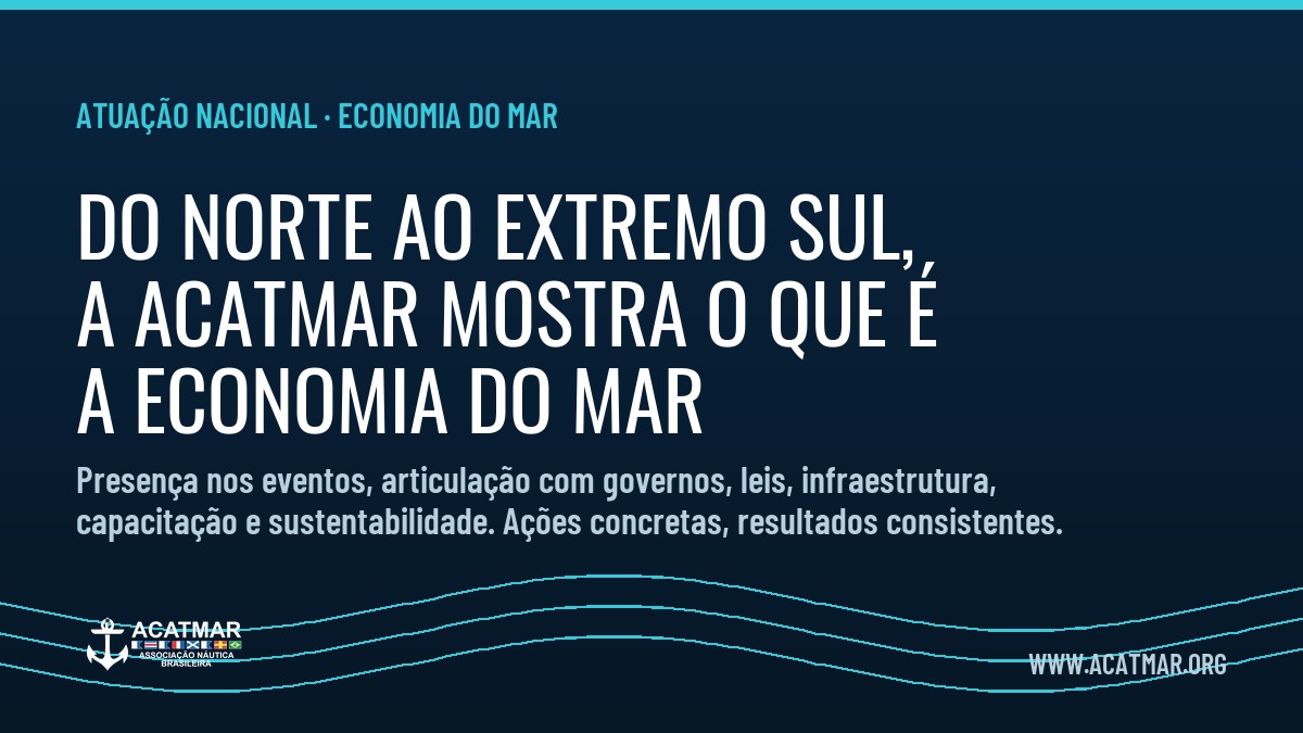 From North to the far South, ACATMAR shows what the Sea Economy really is