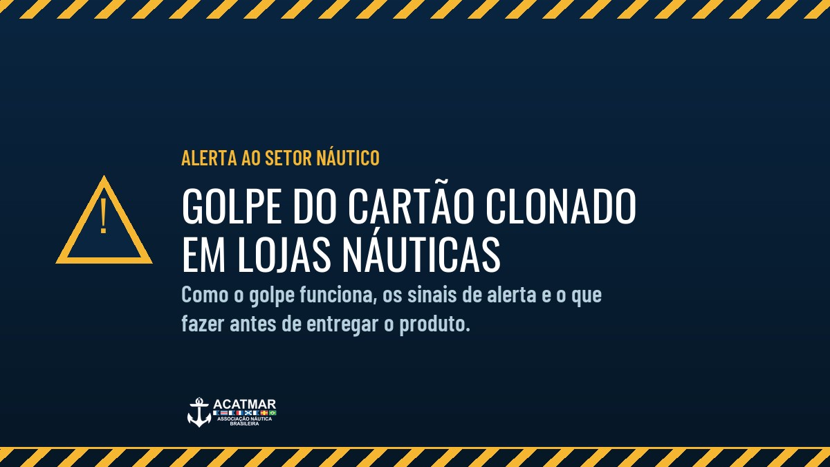 Alert to the sector: cloned card scam targets nautical stores in Santa Catarina