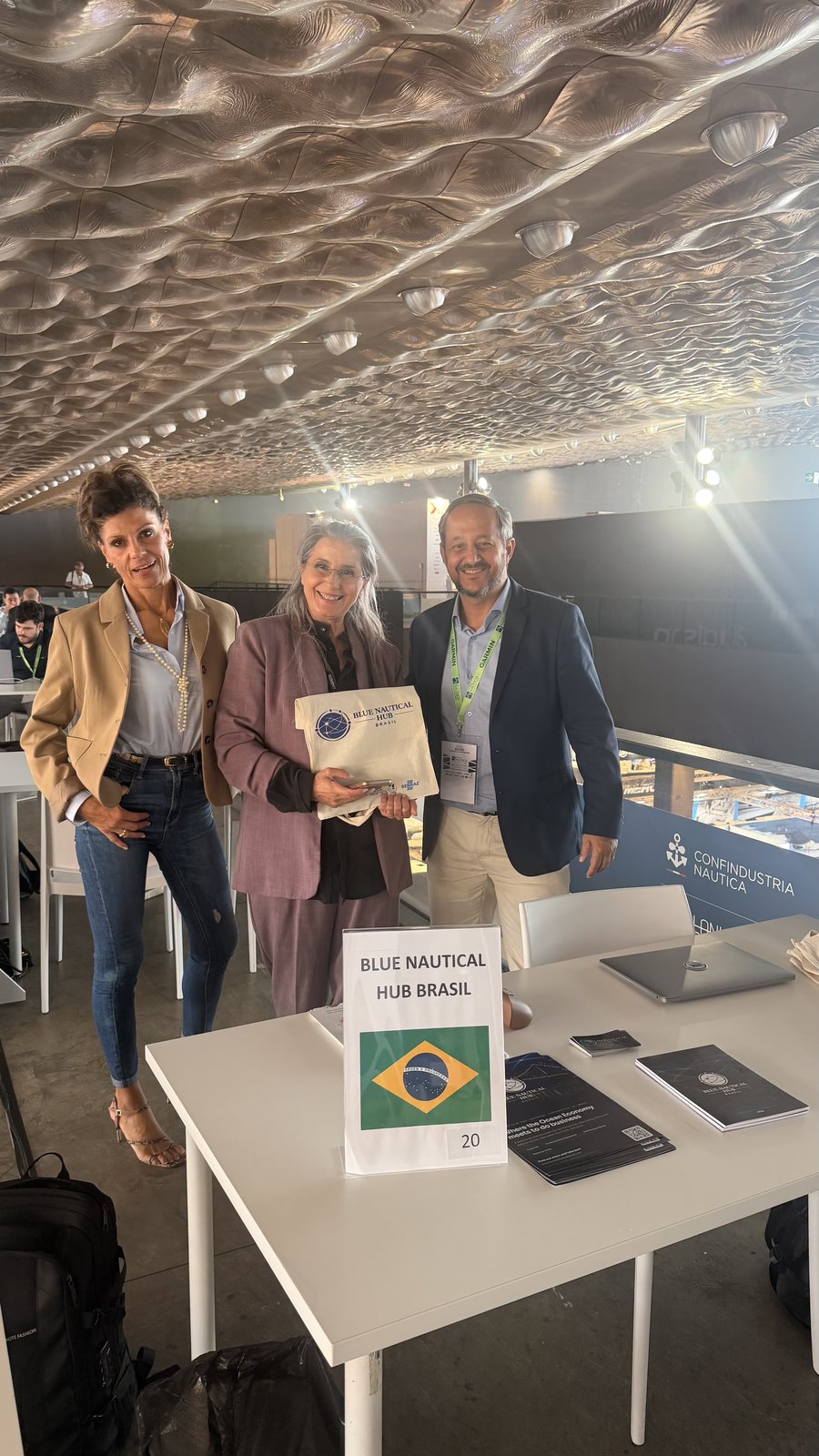 ACATMAR e associados participam de encontros de negócios no Salão Náutico de Gênova